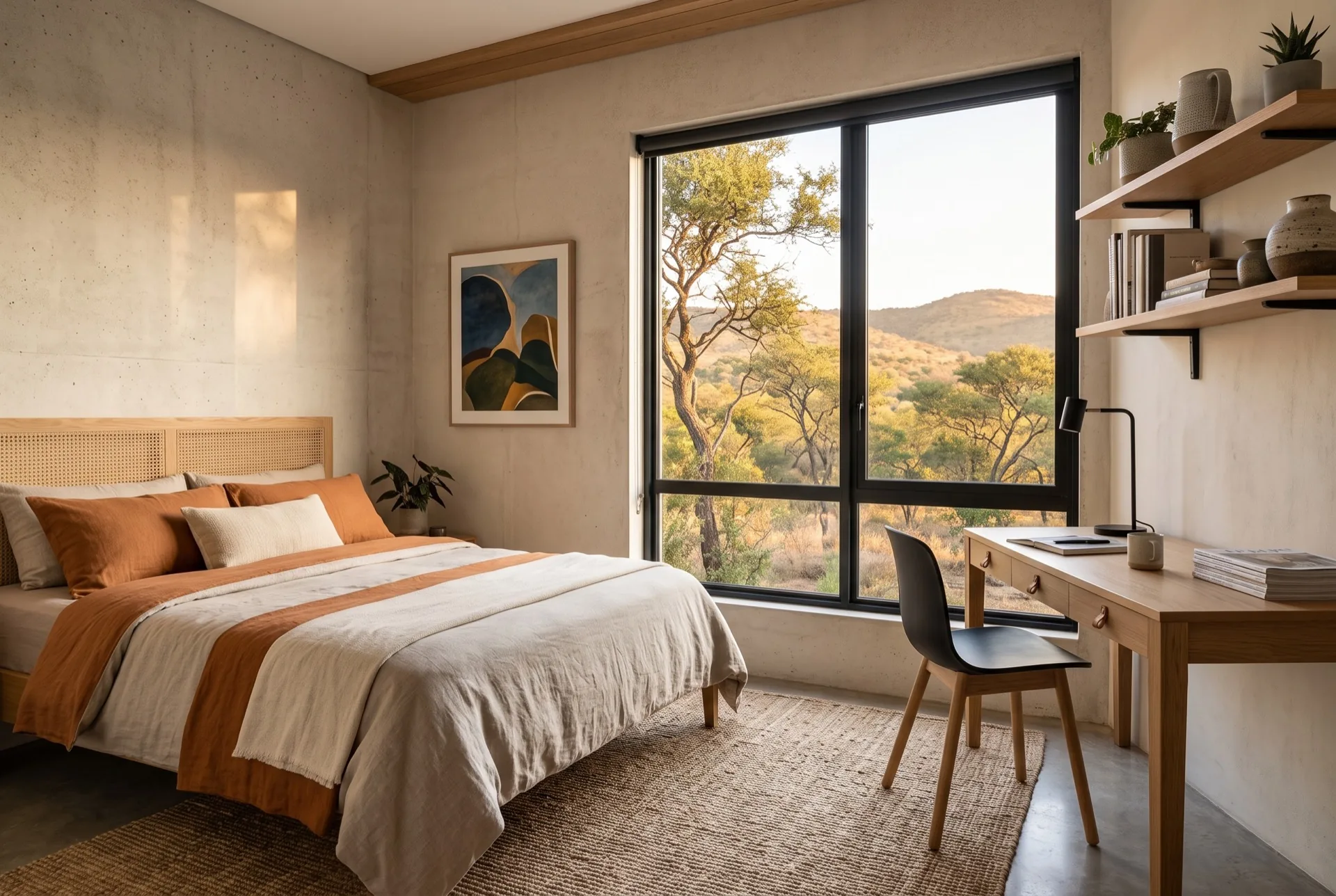 Two-bedroom second bedroom.